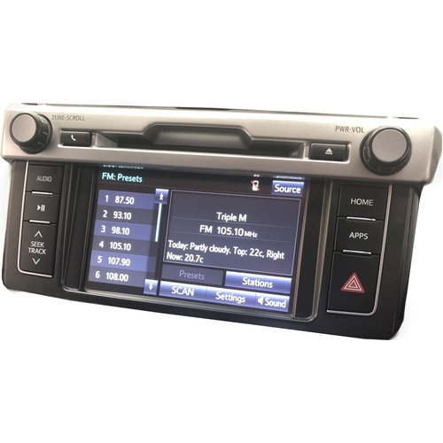 TOYOTA LANDCRUISER PRADO STEREO RADIO REPAIR SERVICE